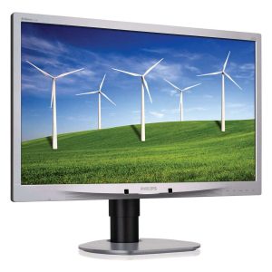 PHILIPS used οθόνη 241B4 LED, 24" 1920x1080 VGA/DVI/DisplayPort, Grade B 1 M 241B4 FQ