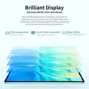 TECLAST tablet M50, 10.1" HD, 6/128GB, Android 14, 4G, 6000mAh, μπλε 4 Android 14