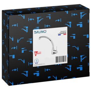 BRUNO μπαταρία πάγκου κουζίνας M54015-H531C-C508, αναμεικτική, ασημί 4 M54015 H531C C508 3