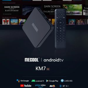 MECOOL TV Box KM7 SE, Google πιστοποίηση, 4K, 2/32GB, WiFi, Android 11 2 Google πιστοποίηση