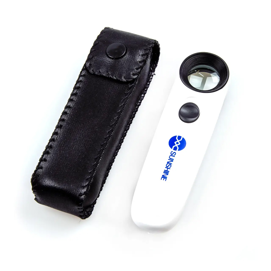 SUNSHINE μεγεθυντικός φακός χειρός MG6B-1B με φωτισμό LED SUNSHINE μεγεθυντικός φακός χειρός MG6B-1B με φωτισμό LED