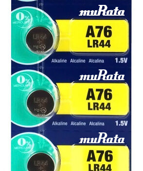 MURATA Αλκαλικές μπαταρίες LR44 MR-LR44
