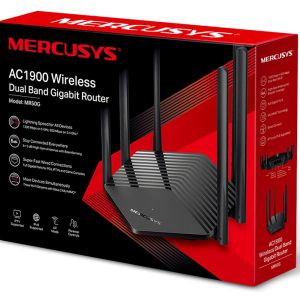 MERCUSYS Gigabit Router MR50G, WiFi 1900Mbps AC1900, Dual Band, Ver. 1.0 3 Dual Band