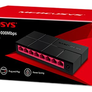 MERCUSYS Desktop Switch MS108G, 8x 10/100/1000 Mbps, Ver. 1 4 MS108G 3