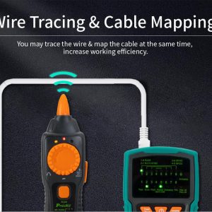 PROSKIT tester καλωδίων δικτύου MT-7029N για RJ45/11/12 4 MT 7029N 3