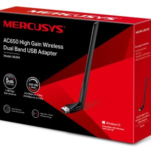 MERCUSYS ασύρματος USB αντάπτορας δικτύου MU6H, 650Mbps, 2.4/5GHz, V 1.0 3 2.4/5GHz