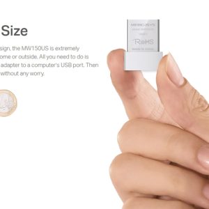 MERCUSYS ασύρματος USB αντάπτορας δικτύου MW150US, 150Mbps, Ver. 2 2 150Mbps