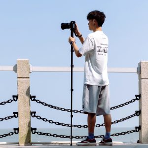 FOTOPRO μονόποδο φωτογράφισης N-155, πτυσσόμενο έως 155cm, έως 2kg, μαύρο 2 πτυσσόμενο έως 155cm