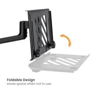 BRATECK βάση laptop NBH-7 για βάση οθονών VESA, έως 17", μαύρη 4 NBH 7 3