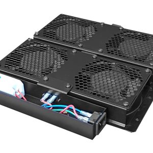 POWERTECH cooling fan με θερμοστάτη για rack NETW-0010, 29.5x31x4cm 2 NETW 0010 1