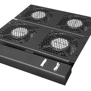 POWERTECH cooling fan με θερμοστάτη για rack NETW-0010, 29.5x31x4cm 1 NETW 0010