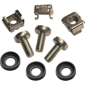 POWERTECH σετ βίδες με παξιμάδια NETW-0011 για κολώνα rack, M6*16, 20τμχ 1 NETW 0011