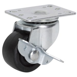 POWERTECH ρόδα για rack NETW-0014, περιστρεφόμενη, με φρένο, 100kg max 1 NETW 0014