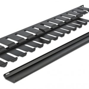 POWERTECH cable management NETW-0028 για rack 19"/1U, μεταλλικό, μαύρο 4 NETW 0028 3