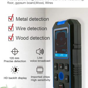 NOYAFA ψηφιακός αναλυτής τοίχου NF-518, ανιχνεύει μέταλλο/ξύλο/καλώδια 3 NF 518 2