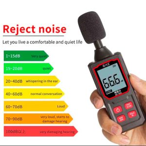 NOYAFA ψηφιακό ντεσιμπελόμετρο NF-562, 30-130dB 3 NF 562 2