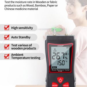NOYAFA ψηφιακός μετρητής υγρασίας ξύλου NF-568 2 NF 568 1