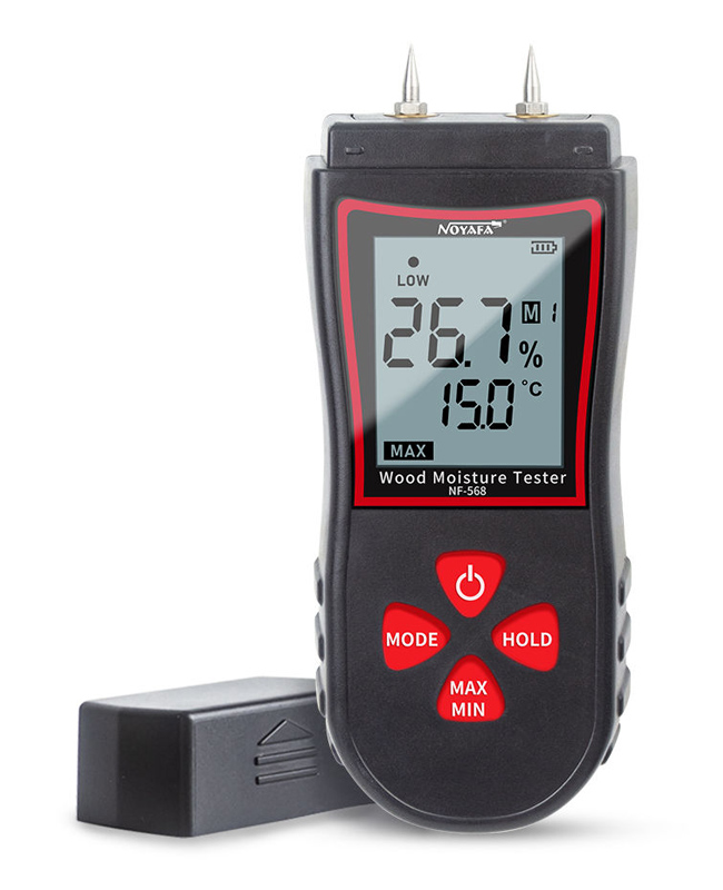 NOYAFA ψηφιακός μετρητής υγρασίας ξύλου NF-568 NOYAFA ψηφιακός μετρητής υγρασίας ξύλου NF-568