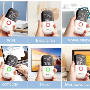 NOYAFA ψηφιακός μετρητής ηλεκτρομαγνητικού πεδίου NF-602, επαναφορτιζόμενος 3 NF 602 2