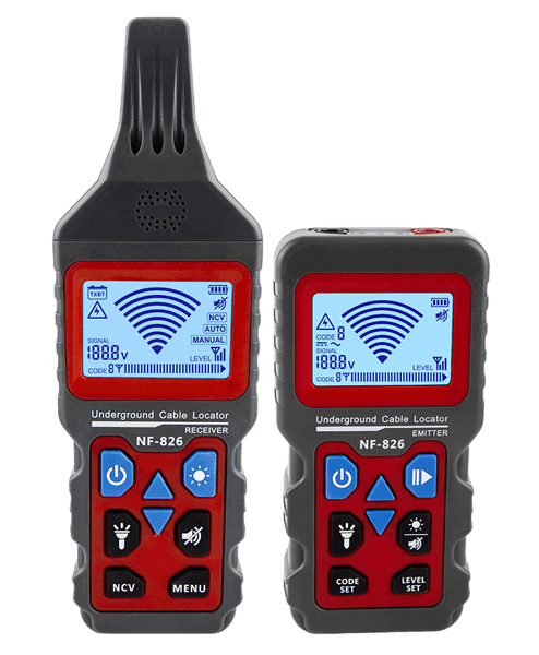 NOYAFA ανιχνευτής καλωδίων & σωλήνων NF-826 NOYAFA ανιχνευτής καλωδίων & σωλήνων NF-826