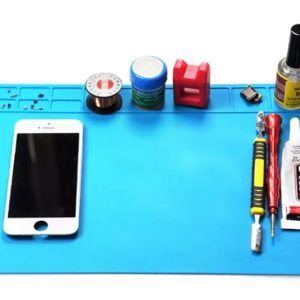 Βάση εργασίας NZ24, αντιστατική, ελαστική, 20x30cm, μπλε 2 αντιστατική