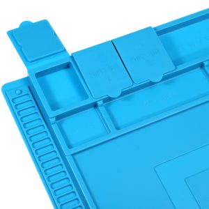 Βάση εργασίας NZ24A, αντιστατική, ελαστική, 30x45cm, μπλε 4 30x45cm