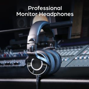 ONEODIO headset Monitor 60, 6.35mm & 3.5mm σύνδεση, Hi-Res, 50mm, μαύρο 4 50mm