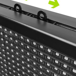 Πινακίδα LED κυλιόμενων μηνυμάτων LED169041, WiFi 163x36cm IP65, κόκκινο 3 κόκκινο