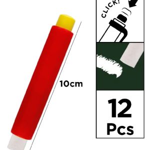 MP σετ κιμωλίες με θήκη PA168B, λευκές, 12τμχ 2 λευκές