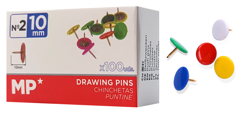 MP χρωματιστές πινέζες PA485C-S MP χρωματιστές πινέζες PA485C-S