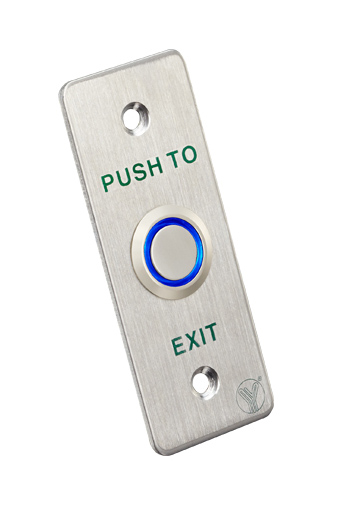 YLI ELECTRONIC χωνευτό μπουτόν PBK-814A με LED YLI ELECTRONIC χωνευτό μπουτόν PBK-814A με LED