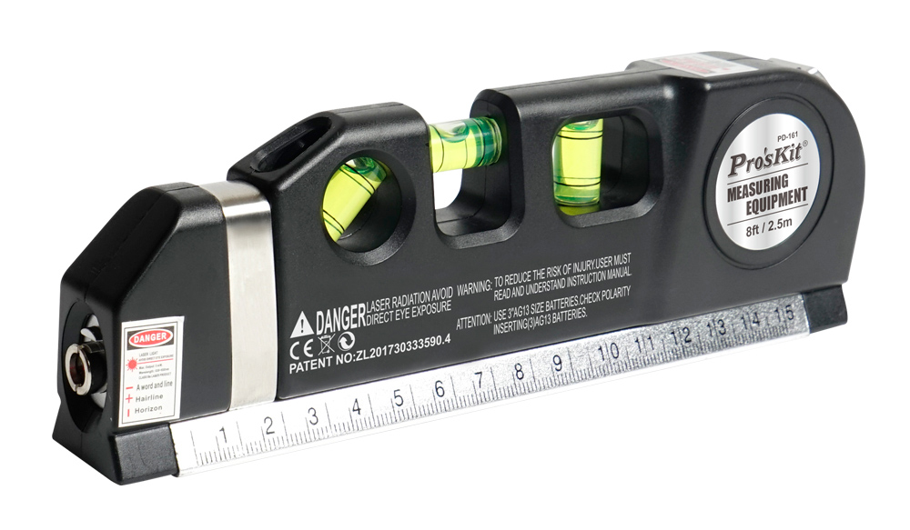 PROSKIT γραμμικό αλφάδι laser PD-161-C με κόκκινη δέσμη PROSKIT γραμμικό αλφάδι laser PD-161-C με κόκκινη δέσμη