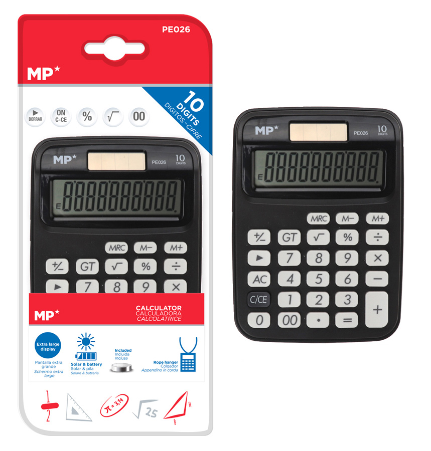 MP αριθμομηχανή PE026 MP αριθμομηχανή PE026