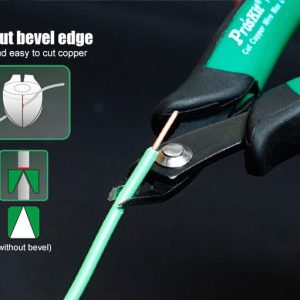 PROSKIT πλαγιοκόφτης PM-101D με αντιολισθητικές λαβές, max Φ1.3mm, 135mm 3 135mm