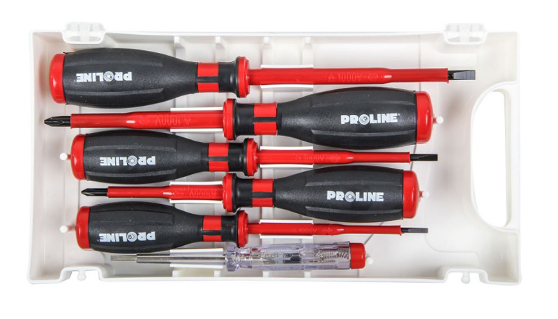PROLINE σετ κατσαβίδια ηλεκτρολόγου 10510 PROLINE σετ κατσαβίδια ηλεκτρολόγου 10510