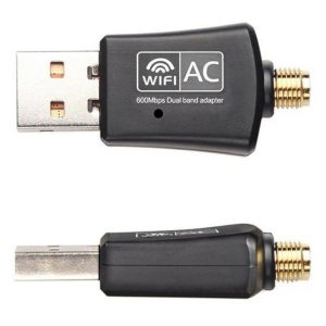 POWERTECH ασύρματος USB αντάπτορας δικτύου PT-1042, 600Mbps, 2.4/5GHz 3 2.4/5GHz