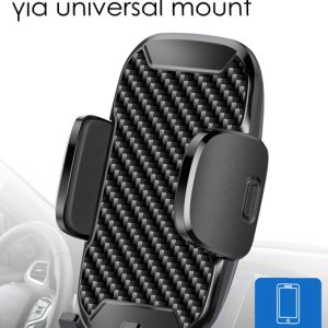 POWERTECH βάση smartphone αυτοκινήτου χωρίς mount PT-1053, μαύρη 2 μαύρη