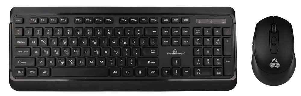 POWERTECH set ποντίκι & πληκτρολόγιο PT-1060 POWERTECH set ποντίκι & πληκτρολόγιο PT-1060