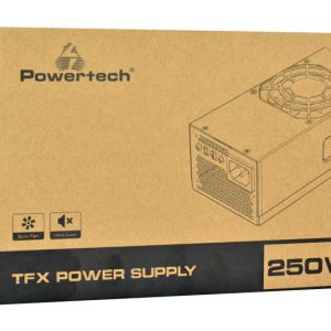 POWERTECH τροφοδοτικό για PC PT-1104, 250W, TFX, 80mm Fan 3 TFX