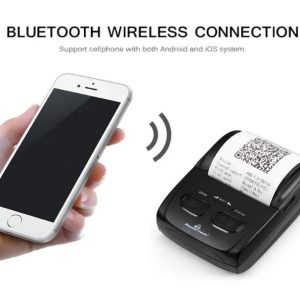 POWERTECH θερμικός εκτυπωτής αποδείξεων PT-1105 φορητός, USB & Bluetooth 2 USB & Bluetooth