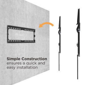 POWERTECH επιτοίχια βάση PT-1127 για τηλεόραση 32"-70", έως 45kg 4 PT 1127 3