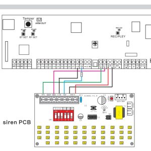 POWERTECH σειρήνα PT-1137, εξωτερικού χώρου, 110dB, μπλε 4 μπλε