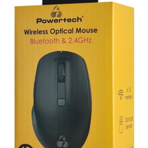 POWERTECH ασύρματο ποντίκι PT-1164, 2.4GHz & Bluetooth, 1600DPI, μαύρο 3 1600DPI