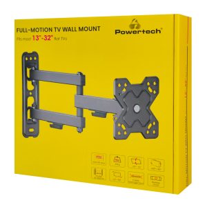 POWERTECH επιτοίχια βάση PT-1279 για τηλεόραση 13-32", full motion, 20kg 4 PT 1279 3