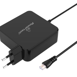 POWERTECH αυτόματος φορτιστής 90W για laptop PT-698, 3m, χωρίς βύσματα
