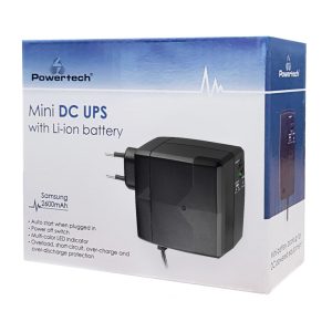 POWERTECH Mini DC UPS PT-749 με μπαταρία 2600mAh, 12V, 2.1A 3 PT 749 1