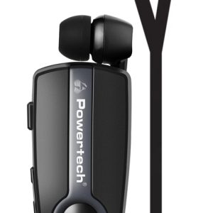 POWERTECH earphone Klipp 2 PT-998 multipoint, Bluetooth 5.1, USB-C, γκρι 4 γκρι