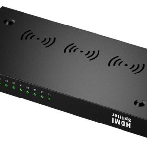 POWERTECH HDMI splitter PTH-049, 8 σε 1, 4K, μαύρο 4 μαύρο