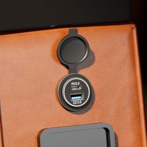 POWERTECH πρίζα USB για σκάφη & οχήματα PTL-004, USB & USB-C, 36W, IP65 3 36W