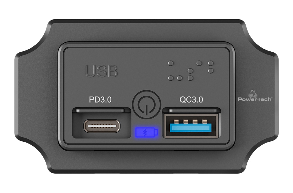 POWERTECH πρίζα USB για σκάφη & οχήματα PTL-009 POWERTECH πρίζα USB για σκάφη & οχήματα PTL-009